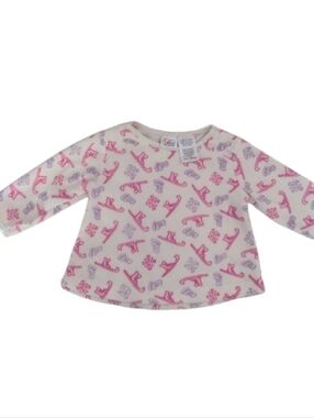 Cozy Cream and Pink Kids Sweater